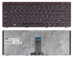 Клавіатура для ноутбуку Lenovo V370 чорна