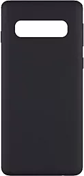 Чехол Epik Silicone Cover Full without Logo (A) Samsung G973 Galaxy S10 Black