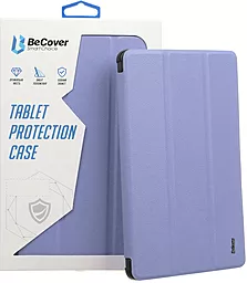 Чехол-книжка Soft Edge BeCover с креплением для стилуса для Samsung Galaxy Tab S10 Plus (SM-X820/SM-X826) 12.4" Purple (712257) - фото Чехол-книжка Soft Edge BeCover с креплением для стилуса для Samsung Galaxy Tab S10 Plus (SM-X820/SM-X826) 12.4" Purple (712257)