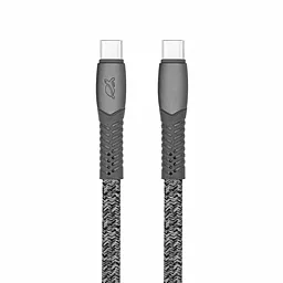 USB Кабель RivaCase USB Type-C to Type-C 3А Gray (PS6105 GR21)