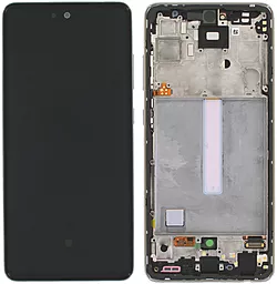 Дисплей Samsung Galaxy A52s A528 з тачскріном і рамкою, оригінал, White