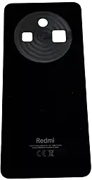 Задняя крышка корпуса Xiaomi Poco C75 / Poco C75 5G / Redmi 14C (China) с логотипом "Redmi", Original Black - фото Задняя крышка корпуса Xiaomi Poco C75 / Poco C75 5G / Redmi 14C (China) с логотипом "Redmi", Original Black