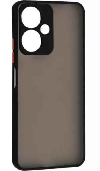 Чехол 1TOUCH Gingle Matte для Xiaomi Poco M6 5G Black - фото 1