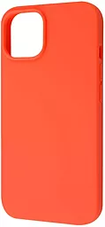 Чохол Wave Full Silicone Cover для Apple iPhone 14 Plus, iPhone 15 Plus Orange