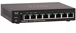 Коммутатор (світч) Cisco SG250-08-K9-EU