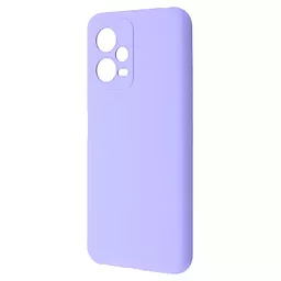 Чехол Wave Full Silicone Cover для Xiaomi Poco X5 5G, Redmi Note 12 5G Light Purple