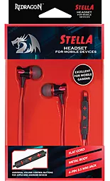 Навушники Redragon Stella Black/Red (64435) - мініатюра 5