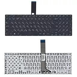 Клавиатура для ноутбука Asus Vivobook V551 K551 без рамки черная