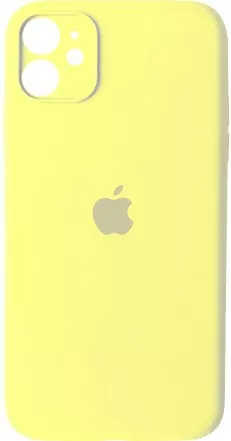 Чохол Silicone Case Full Camera для Apple iPhone 12  Mellow Yellow - фото 1