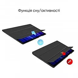 Чехол для планшета AIRON Premium Samsung Galaxy Tab A7 T500 + защитная плёнка Чёрный (4822352781032) - миниатюра 5