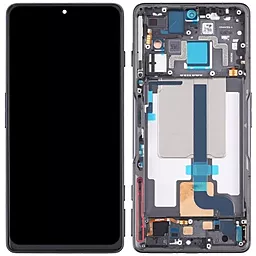 Дисплей Xiaomi Poco F4 GT с тачскрином и рамкой, (TFT), Black - фото Дисплей Xiaomi Poco F4 GT с тачскрином и рамкой, (TFT), Black