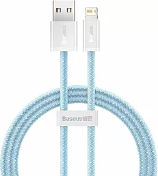 Кабель USB Baseus Dynamic Series 2.4A Lightning Cable Blue (CALD000403)