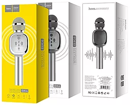 Микрофон Hoco BK4 Metal Gray - миниатюра 4