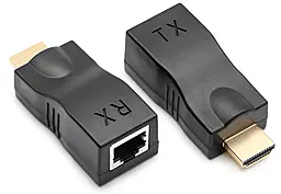 Удлиннитель по витой паре HDMI 1.2 1080p 60hz до 30м через CAT5E/CAT6E gray (YT-SCPE HDMI-30m720PB) EasyLife - фото Удлиннитель по витой паре HDMI 1.2 1080p 60hz до 30м через CAT5E/CAT6E gray (YT-SCPE HDMI-30m720PB) EasyLife