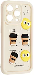 Чехол Pretty Things Case для Apple iPhone 13 Pro Max White / Always Happy - фото Чехол Pretty Things Case для Apple iPhone 13 Pro Max White / Always Happy