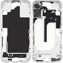 Рамка корпуса Apple iPhone 16 Plus USA version, Original White - фото Рамка корпуса Apple iPhone 16 Plus USA version, Original White