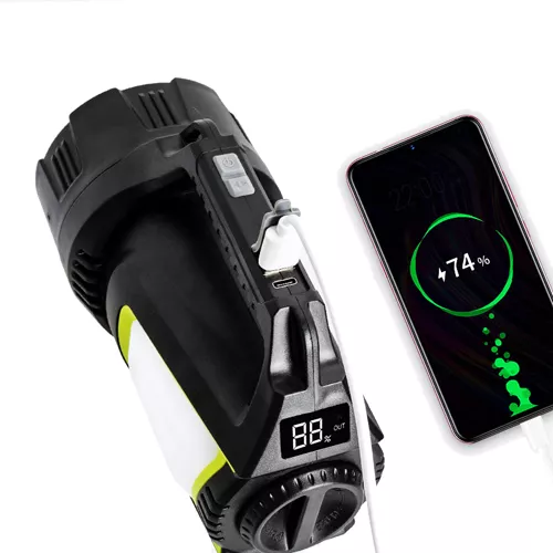 Ліхтарик Luxury T100A-10W+2COB - фото 7