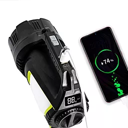 Ліхтарик Luxury T100A-10W+2COB - мініатюра 7 Ліхтарик Luxury T100A-10W+2COB - мініатюра 7