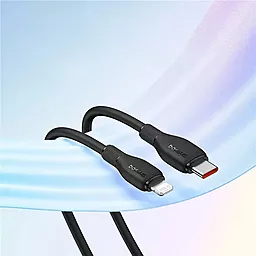 Кабель Baseus Pudding Series USB Type-C - Lightning 20w 3a 1.2м PD сable Black (P10355701111-00) - миниатюра 4 Кабель Baseus Pudding Series USB Type-C - Lightning 20w 3a 1.2м PD сable Black (P10355701111-00) - миниатюра 4