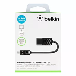 Видеокабель Belkin Mini DisplayPort to HDMI (F2CD079bt) - миниатюра 2