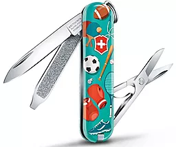 Мультитул Victorinox Classic LE Sports World (0.6223.L2010) - фото Мультитул Victorinox Classic LE Sports World (0.6223.L2010)
