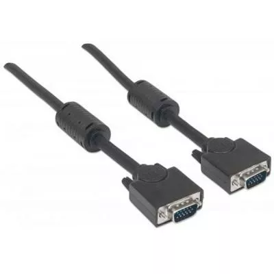 Кабель Manhattan-317733 VGA 3m Black - фото 2