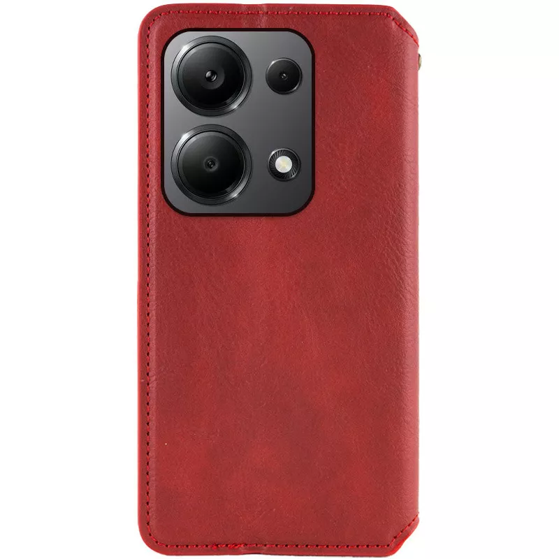 Чехол GETMAN Cubic для Xiaomi Redmi Note 13 Pro 4G, Poco M6 Pro 4G Red - фото 3