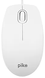 Компьютерная мышка Piko MS-009 USB (1283126467141) White