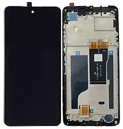 Дисплей ZTE Nubia Music с тачскрином и рамкой, Black - фото Дисплей ZTE Nubia Music с тачскрином и рамкой, Black
