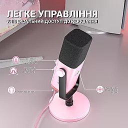 Микрофон Fifine TAM8P Pink - миниатюра 5