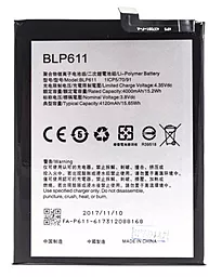 Аккумулятор Oppo R9 / R9 Plus / BLP611 (4000 mAh) 12 мес. гарантии