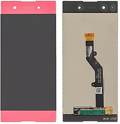 Дисплей Sony Xperia XA1 Plus (G3412, G3416, G3421, G3423, G3426) з тачскріном, Pink