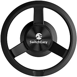 Держатель магнитный SwitchEasy MagMount for MagSafe Charger Car Mount Adhesive Black (GS-114-156-244-11)