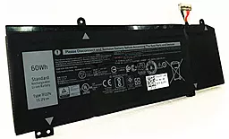 Акумулятор для ноутбука Dell 1F22N / 15.2V 3750mAh Black