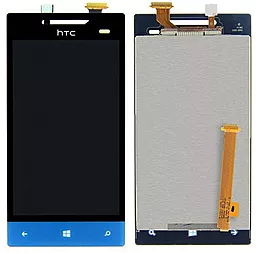 Дисплей HTC Windows Phone 8S (A620e) с тачскрином, Blue