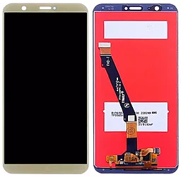 Дисплей Huawei P Smart 2017, Enjoy 7s с тачскрином, оригинал, Gold - фото Дисплей Huawei P Smart 2017, Enjoy 7s с тачскрином, оригинал, Gold