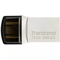 Флешка Transcend 16GB JetFlash 890S Silver USB 3.1 (TS16GJF890S)