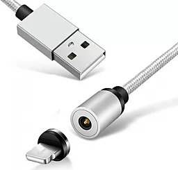 USB Кабель NINJA Magnetic USB Lightning Cable Silver