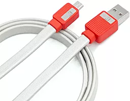 Кабель iZi MD-12 USB-A - micro USB 12w 2.4a 1м cable White