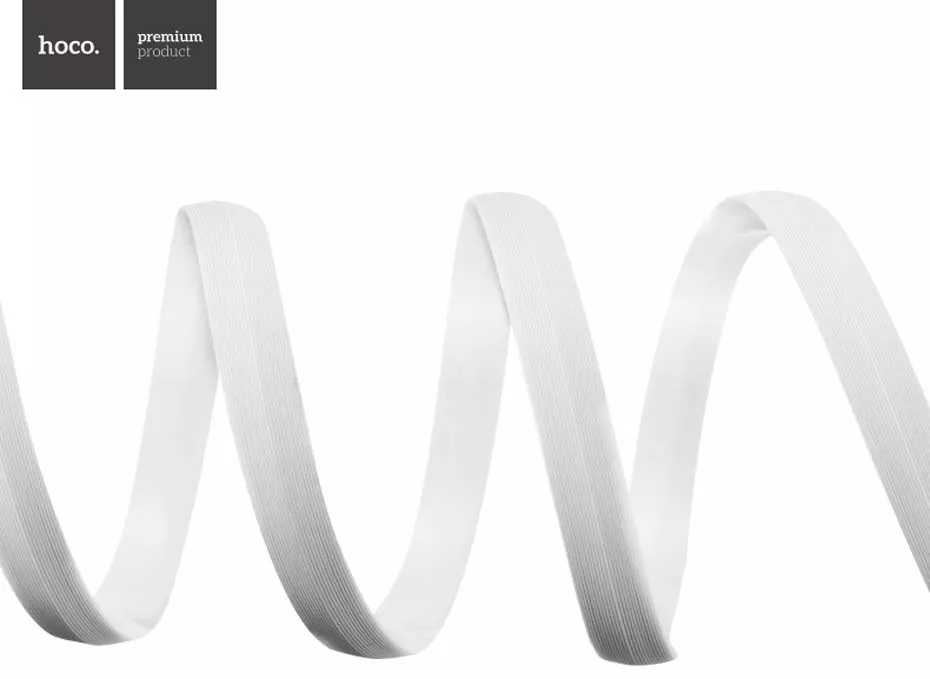 Кабель Hoco X4 Zinc USB-A - Lightning 12w 2.4a 1м cable White - фото 3