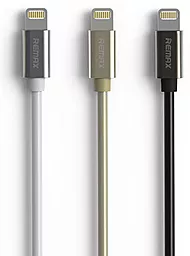 Кабель Remax Emperor USB-A - Lightning 12w 2.4a 1м cable Silver (RC-054i) - мініатюра 2 Кабель Remax Emperor USB-A - Lightning 12w 2.4a 1м cable Silver (RC-054i) - мініатюра 2