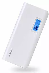Повербанк Arun Y615 +LCD 10000 mAh White - фото Повербанк Arun Y615 +LCD 10000 mAh White