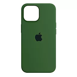 Чехол Silicone Case Full для Apple iPhone 14 Pro Max Virid Green