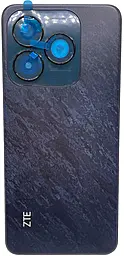 Задняя крышка корпуса ZTE Blade A75 4G Basalt Black - фото Задняя крышка корпуса ZTE Blade A75 4G Basalt Black