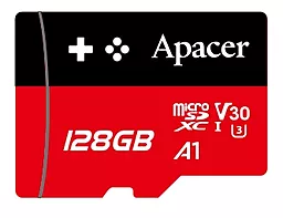 Карта пам'яті Apacer MicroSDXC 128GB UHS-I/U3 Class 10 (AP128GMCSX10U7-RAGC) - фото Карта пам'яті Apacer MicroSDXC 128GB UHS-I/U3 Class 10 (AP128GMCSX10U7-RAGC)