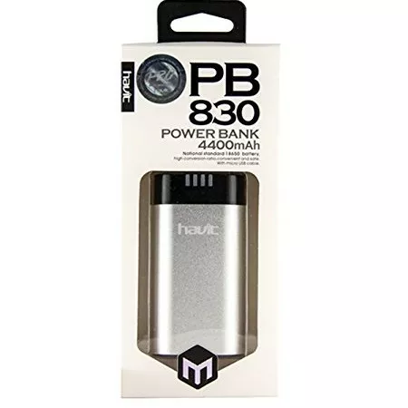 Повербанк Havit HV-PB830 4400 mAh Silver - фото 3