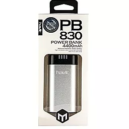 Повербанк Havit HV-PB830 4400 mAh Silver - мініатюра 3