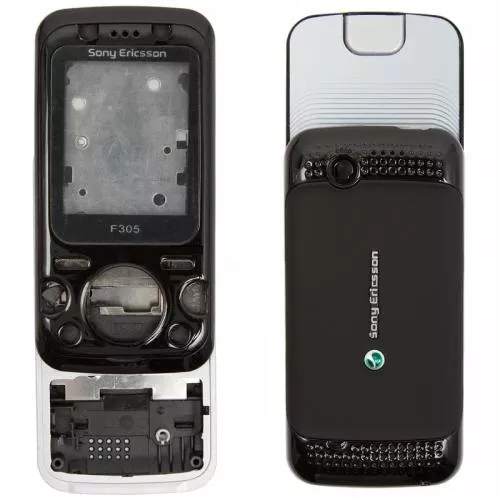 Корпус для Sony Ericsson F305 Black - фото 1