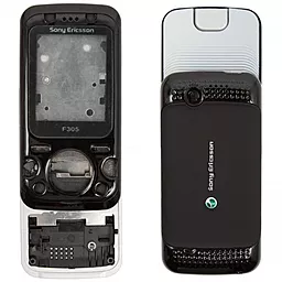 Корпус Sony Ericsson F305 Black - фото Корпус Sony Ericsson F305 Black