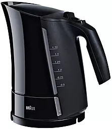 Електрочайник Braun Multiquick 3 WK 300 Black - фото Електрочайник Braun Multiquick 3 WK 300 Black